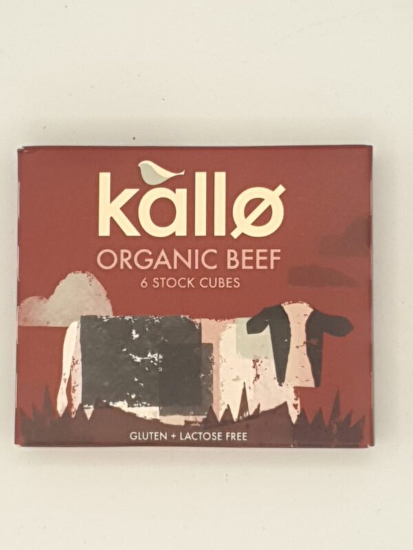Kallo – Organic Beef Stock Cubes – 6 per pack – Windsor Fruit Stores