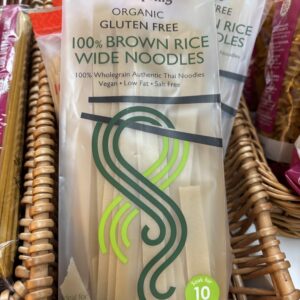 Clearspring - Gluten Free Noodles Wide 100% Brown Rice - 200g