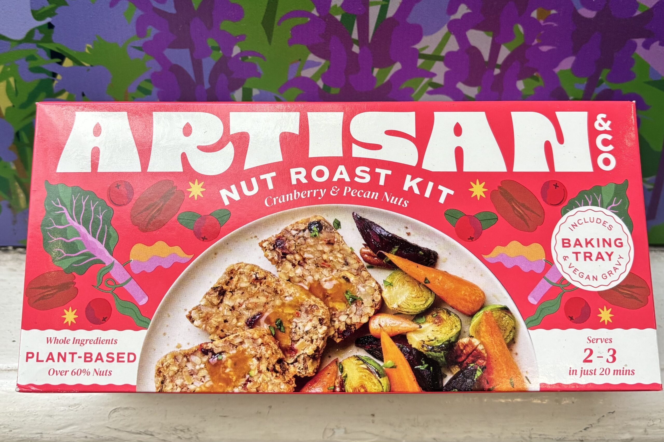 Artisan & Co - Nut Roast Kit - Cranberry & Pecan Nuts - 212g