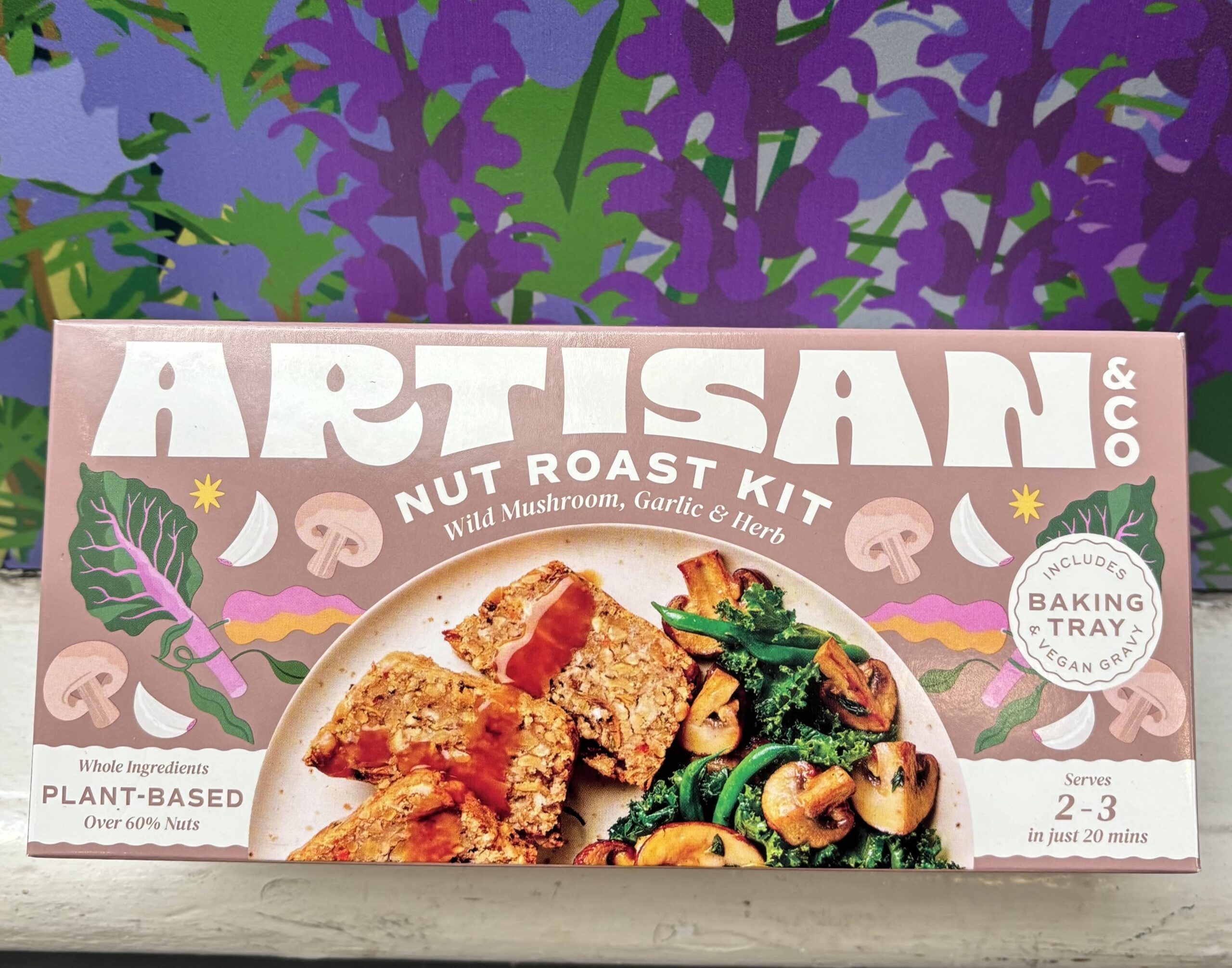 Artisan & Co - Nut Roast Kit - Wild Mushroom, Garlic & Herb - 212g