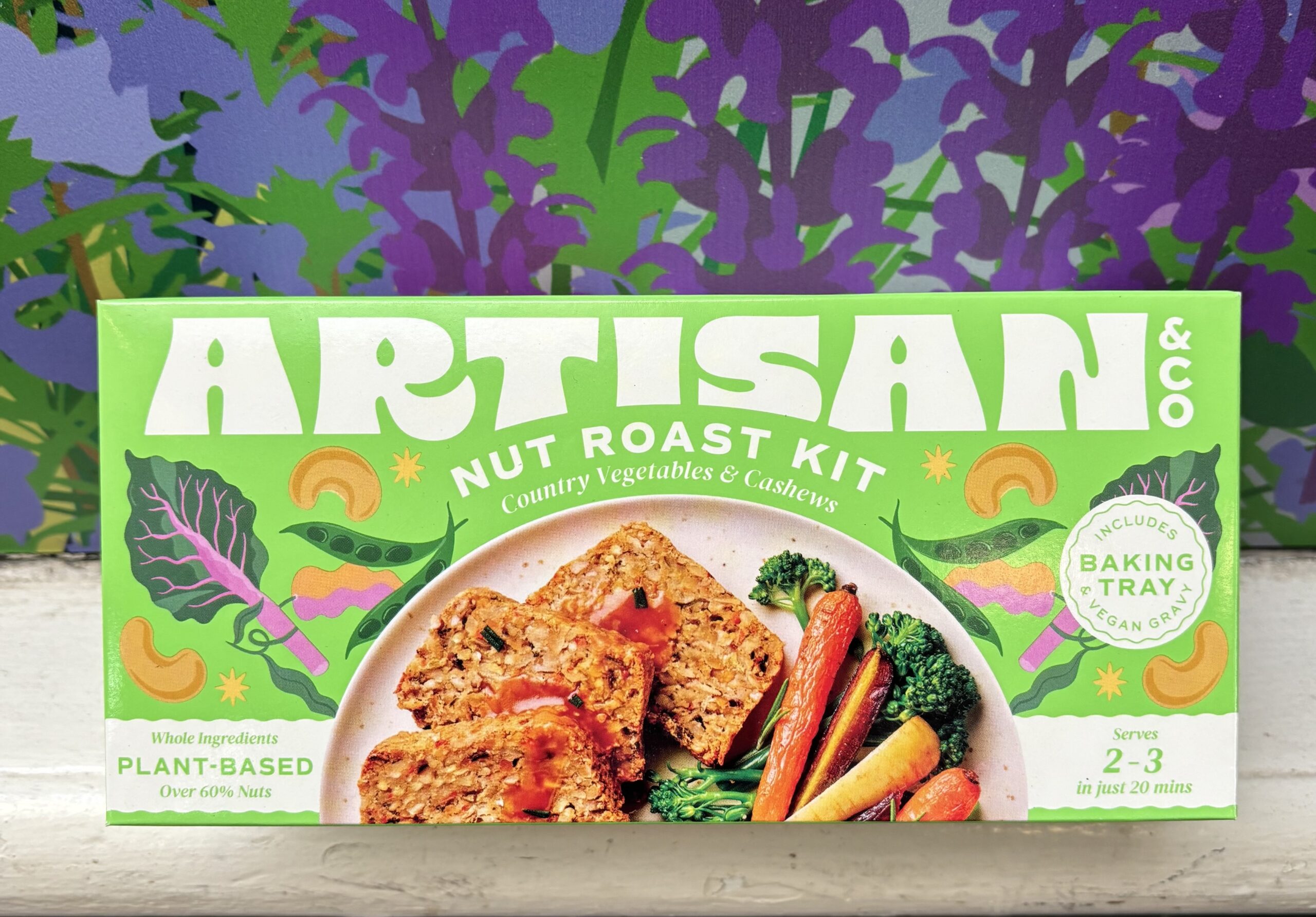 Artisan & Co - Nut Roast Kit - Country Vegetables & Cashews - 212g